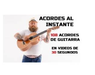 Acordes al Instante - 108 Acordes de Guitarra en Vídeos de 30 segundos