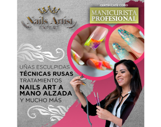 Curso Manicurista Profesional 'Nails Artist EXPERT'