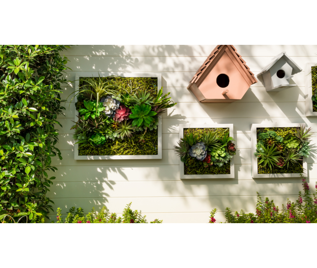 3 Cursos en 1: Jardín Vertical Profesional, Cuadros Vivos y Huertas Verticales