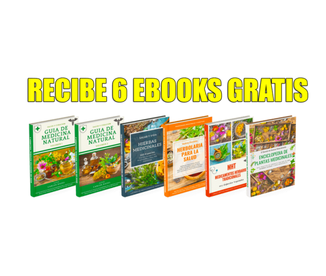 Aprende Plantas Curativas + 6 Ebooks Gratis