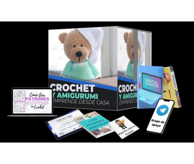 Crochet y Amigurumi Emprende Desde Casa. Con Brenda Villamizar