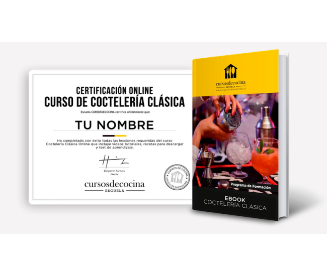 Curso Completo de Coctelería Clásica Online