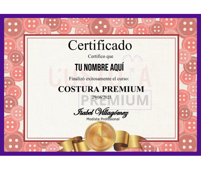 Curso Costura PM PLUS + 6 Bonos Gratis Incluidos