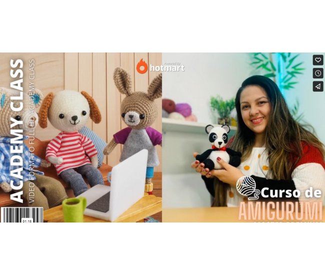 Curso de Amigurumis Premium