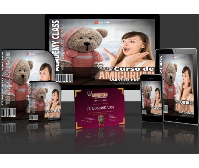 Curso de Amigurumis Premium
