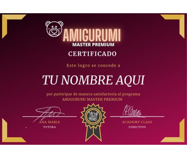 Curso de Amigurumis Premium