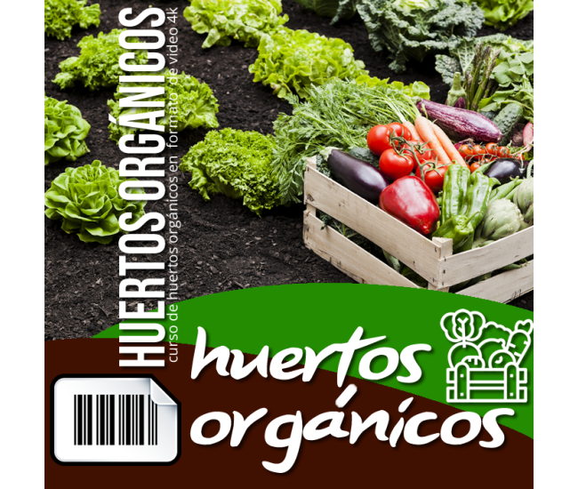 Curso de Huertos Orgánicos + Material de Regalo