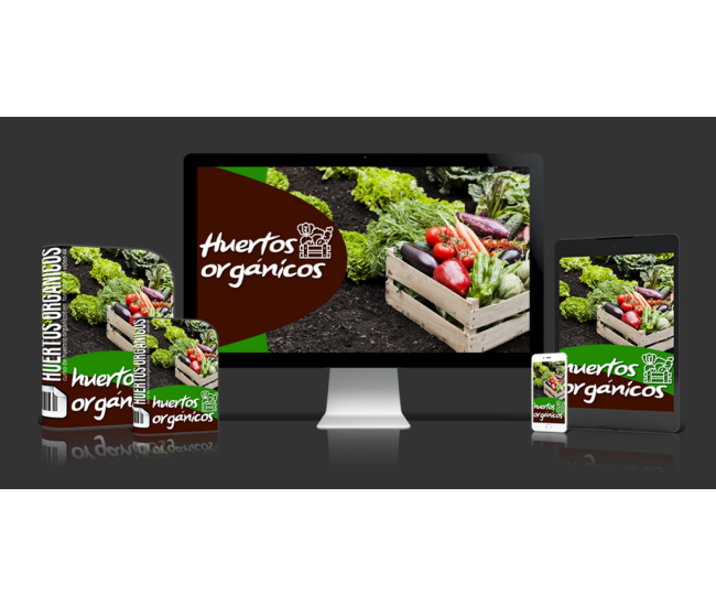 Curso de Huertos Orgánicos + Material de Regalo