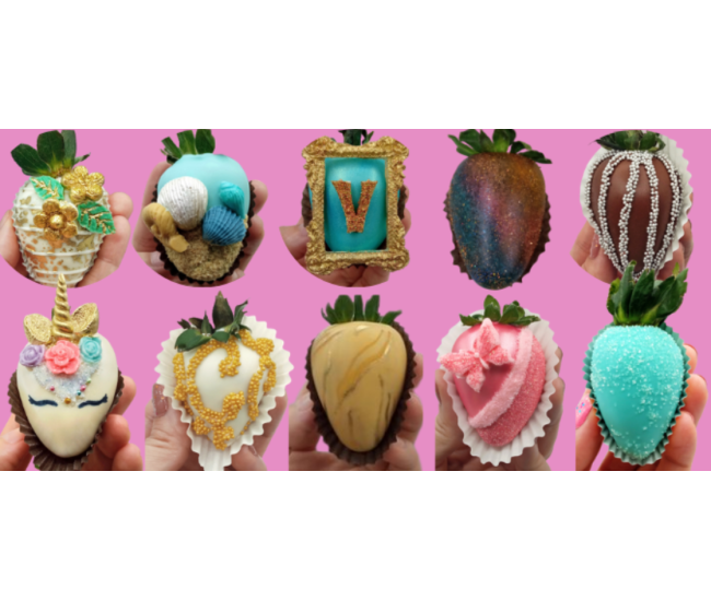 Curso Intensivo Especialista en Decoración de Fresas con Chocolate Premium