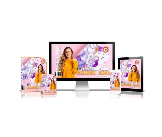 Diseño de Joyería y Accesorios en Resina