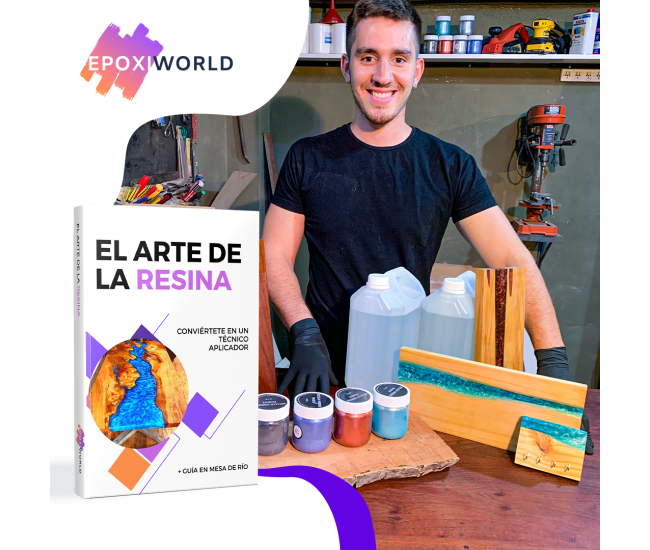 El Arte de la Resina - Libro de Resina Epoxi + 3 Bonus Gratis