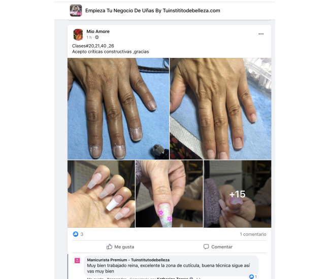 Empieza tu Negocio de Uñas