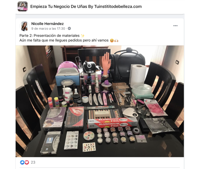 Empieza tu Negocio de Uñas