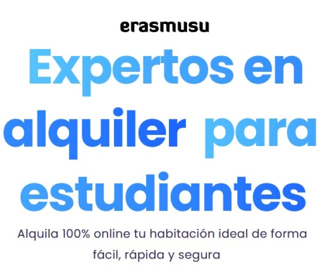 Erasmusu: Expertos en alquiler para estudiantes