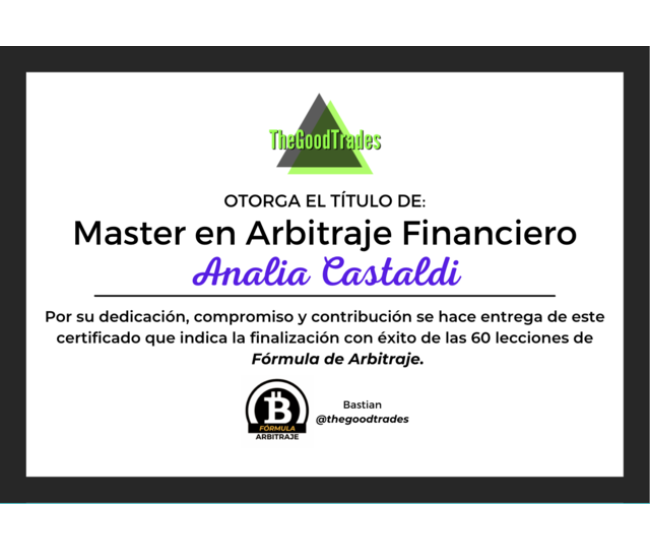 Fórmula de Arbitraje