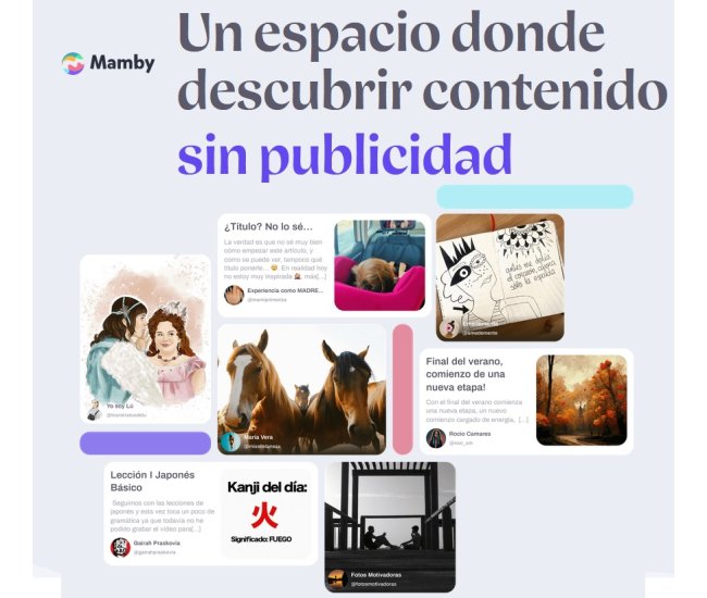Genera tus ingresos de forma muy fácil con la app social de Mamby.