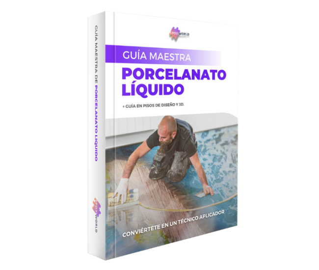 Guía Maestra de Porcelanato Líquido. Libro de Resina Epoxi