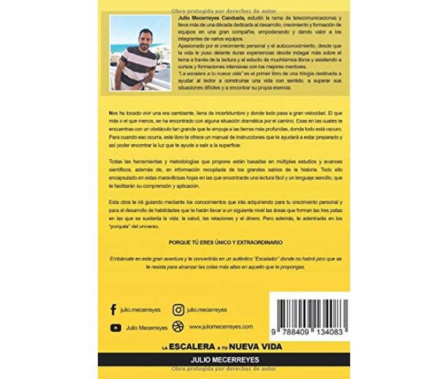 La escalera a tu nueva vida: Las herramientas para salir de tus situaciones difíciles. Tapa blanda