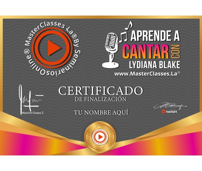 Master Class Aprende A Cantar